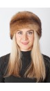 Polecat fur hat